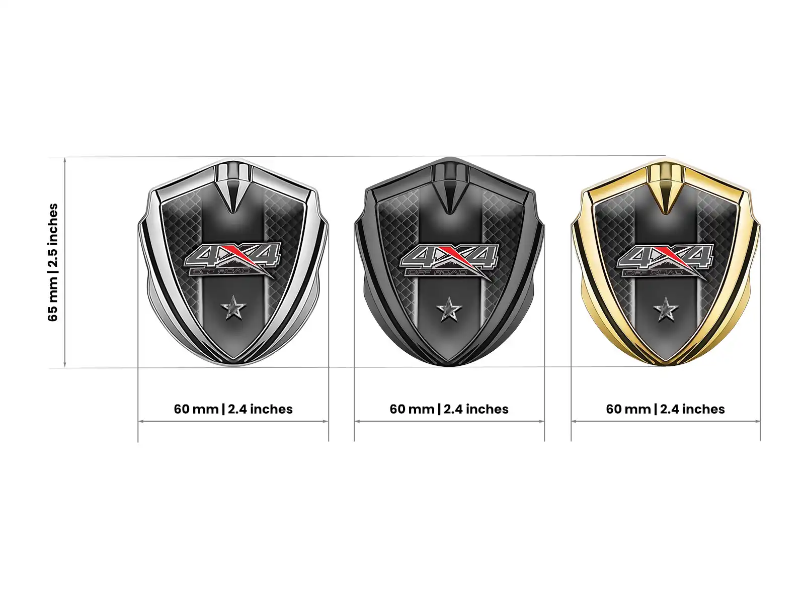 Silicone Emblem Badge Tuning Luxury